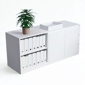Tủ hồ sơ 160x45x63cm gỗ cao su THS68091 Tủ hồ sơ 160x45x63cm gỗ cao su THS68091