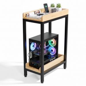 Kệ để CPU 2 tầng 57x30x85cm gỗ cao su KCPU68027 Kệ để CPU 2 tầng 57x30x85cm gỗ cao su KCPU68027
