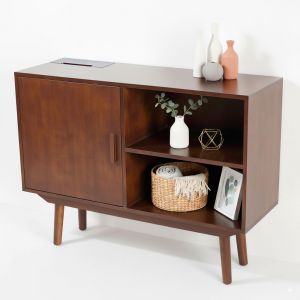 Tủ trang trí 140x40cm gỗ cao su KTB68230 Tủ trang trí 140x40cm gỗ cao su KTB68230