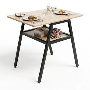 Bàn ăn TINY 80x60cm gỗ plywood BA68271