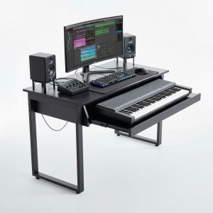 Bàn phòng thu StudioDesk 120x60cm gỗ cao su SD68031 Bàn phòng thu StudioDesk 120x60cm gỗ cao su SD68031