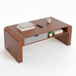 Bàn sofa bo cong 120x60x45cm gỗ cao su TT68339 Bàn sofa bo cong 120x60x45cm gỗ cao su TT68339