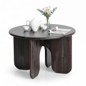 Bàn sofa tròn 70x70cm gỗ tràm TT68338