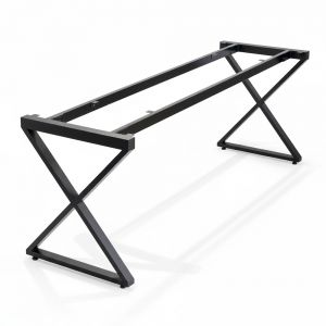 Chân sắt lắp ráp cho bàn 200x60cm hệ XConcept HCXC027 Chân sắt lắp ráp cho bàn 200x60cm hệ XConcept HCXC027