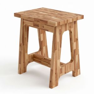 Ghế đôn 40x30x45cm gỗ tràm GCF314