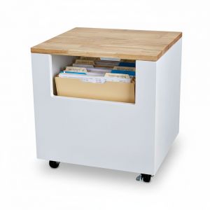Ghế hồ sơ di động 45x40x40cm gỗ cao su GNHS001 Ghế hồ sơ di động 45x40x40cm gỗ cao su GNHS001