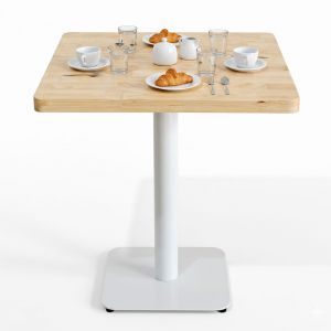 Bàn cafe vuông 70x70cm gỗ cao su CFD68279 Bàn cafe vuông 70x70cm gỗ cao su CFD68279