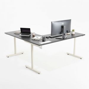 Bàn góc L có hộp điện 160x160cm gỗ tràm hệ TIO HBTO045 Bàn góc L có hộp điện 160x160cm gỗ tràm hệ TIO HBTO045
