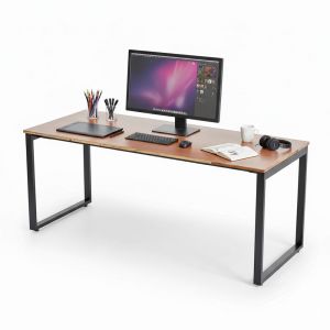 Bàn làm việc 180x70cm gỗ otim phủ veneer xoan đào HBRT118 Bàn làm việc 180x70cm gỗ otim phủ veneer xoan đào HBRT118