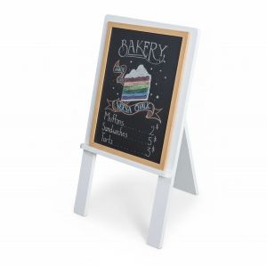 Bảng hiệu đứng kê menu, quảng cáo 45x42x80cm gỗ cao su TGQC002 Bảng hiệu đứng kê menu, quảng cáo 45x42x80cm gỗ cao su TGQC002