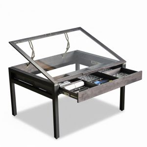 Bàn vẽ kỹ thuật 130x100x75cm gỗ cao su DD68014