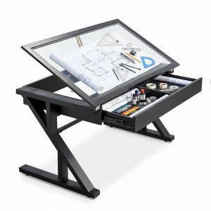 Bàn vẽ kiến trúc 130x75x75cm gỗ cao su DD68013 Bàn vẽ kiến trúc 130x75x75cm gỗ cao su DD68013