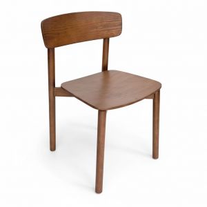 Ghế Cross gỗ tần bì lưng tựa plywood GCF317