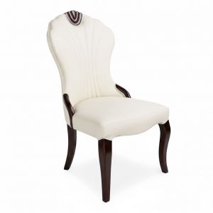 Ghế Zena gỗ cao su bọc nệm da simili GSK014