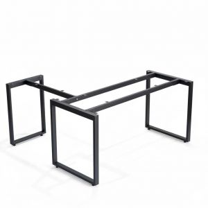 Chân sắt lắp ráp cho bàn góc L 150x150cm hệ Rectang HCRT045