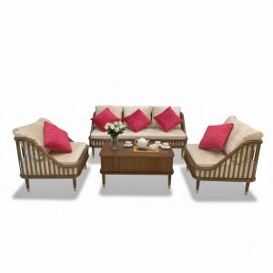 Combo bộ bàn ghế sofa KBH gỗ Ash CBSF68062 Combo bộ bàn ghế sofa KBH gỗ Ash CBSF68062