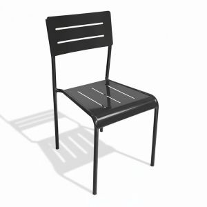 Ghế cafe tôn 5 sọc sơn tĩnh điện GSK049