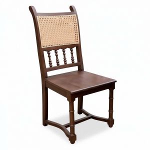 Ghế Amandi lưng lưới mắt cáo gỗ Ash GSK050