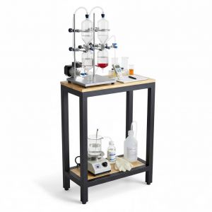 Kệ để thiết bị 60x30x83cm gỗ cao su KTB68235 Kệ để thiết bị 60x30x83cm gỗ cao su KTB68235