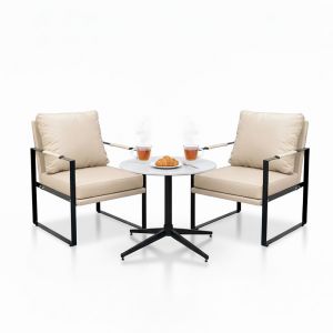 Combo bàn sofa tròn và 2 ghế sofa khung sắt CBSF68066 Combo bàn sofa tròn và 2 ghế sofa khung sắt CBSF68066
