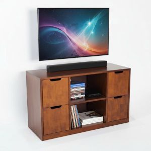 Kệ tivi 100x40x60cm gỗ cao su KTV68033 Kệ tivi 100x40x60cm gỗ cao su KTV68033