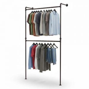 Kệ treo đồ ống nước 140x30x220cm sơn tĩnh điện KQA68068