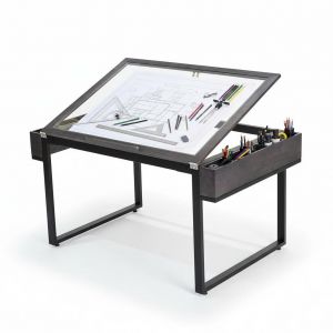 Bàn vẽ kỹ thuật 120x85cm gỗ cao su DD68015