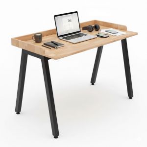 Bàn làm việc 120x60cm gỗ cao su HBPL030