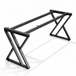 Chân sắt lắp ráp cho bàn 160x60cm chữ X HCXC021