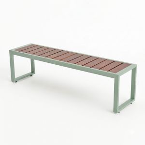 Ghế băng dài 160x40cm gỗ cao su GBD066