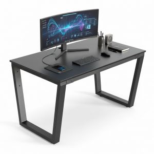 Bàn giám đốc 140x80cm gỗ cao su BGD68081