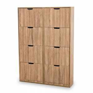 Tủ giày cửa lật 120x20x139cm gỗ plywood KG68105