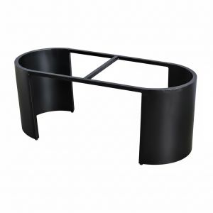 Chân bàn sofa bo cong 100x40x41cm sơn tĩnh điện CHB68090