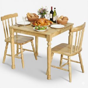 Combo bộ bàn Louis ghế ăn Solic BBA227