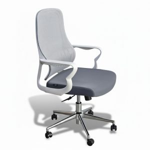 Ghế xoay văn phòng lưng lưới nệm bọc vải GAK824