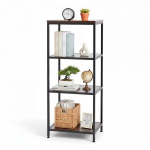 Kệ 4 tầng 45x40x120cm gỗ cao su KS68355