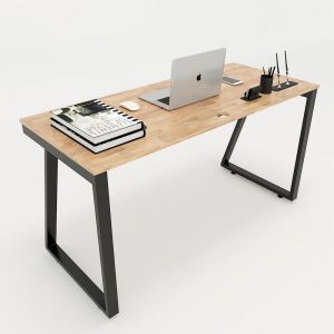 HBTH003 - Bàn làm việc 140x60 Trapeze II Concept lắp ráp