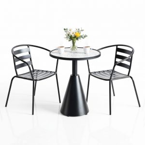 Combo bàn bộ bàn ghế cafe sắt CBCF351