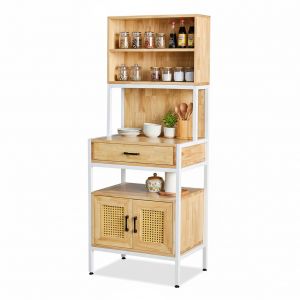 Tủ bếp đa năng 62x48x170cm gỗ cao su KB68085