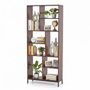 Kệ trang trí 80x30x188cm gỗ cao su KS68356