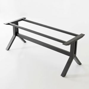 Chân sắt cho bàn ăn 200x80cm sơn tĩnh điện CHB68093