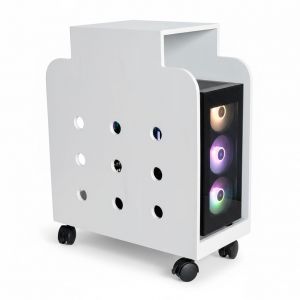 Kệ để thùng PC di động gỗ cao su KCPU68030