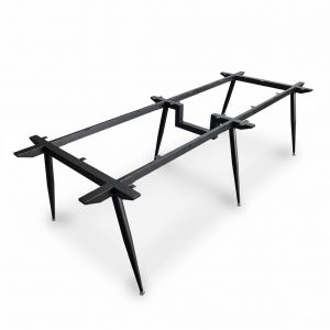 Chân sắt lắp ráp cho bàn 260x100cm hệ CONE HCCO033