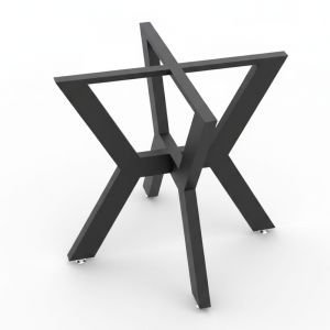 Chân sắt cho bàn ăn sơn tĩnh điện CHB68095