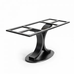 Chân bàn sắt 160x60cm sơn tĩnh điện CHB68102