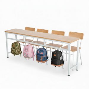 Combo bàn ghế lớp học thêm cho 4 học sinh BGHS010