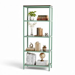 Kệ trang trí 5 tầng 70x40x170cm gỗ cao su KTT68058