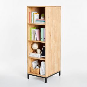 Kệ 4 tầng 40x50x130cm gỗ cao su KTB68258