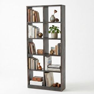 Kệ sách 5 tầng 80x25x180cm gỗ tràm KS68362