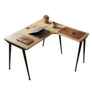 Bàn góc L 120x120cm gỗ plywood hệ CONE HBCO081